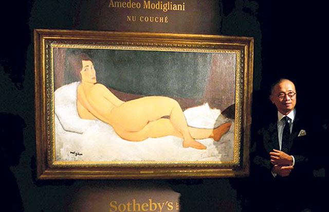 Modigliani’ye 157 milyon dolar