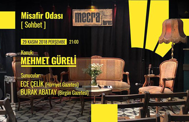 Mehmet Güreli "Misafir Odası"nda