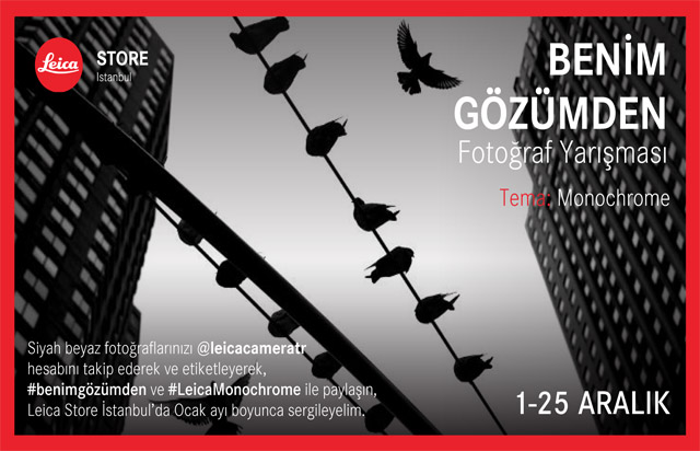 Leica'dan İstanbul temalı yarışma