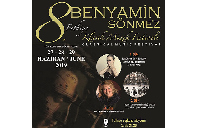 Benyamin Sönmez Klasik Müzik Festivali başlıyor