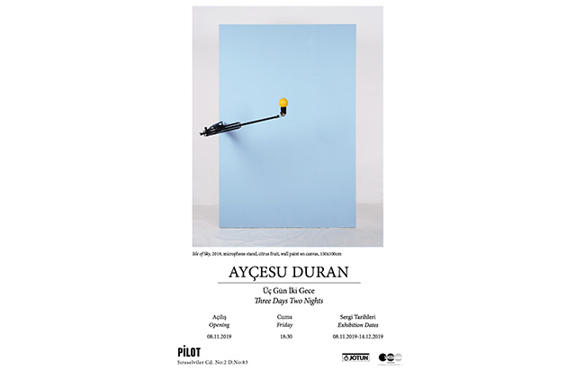 Ayçesu Duran'ın sergisi PİLOT'ta