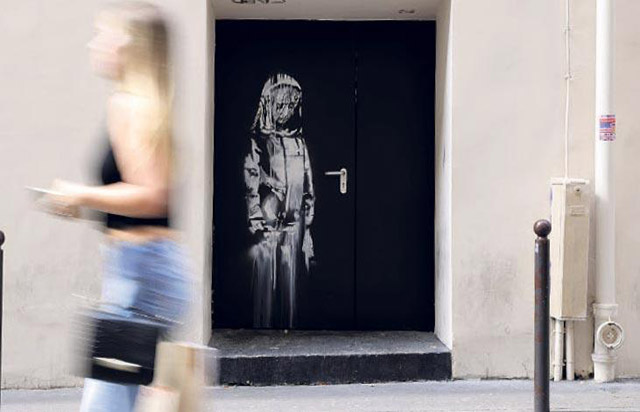 Banksy’nin çalınan eseri İtalya’da bulundu