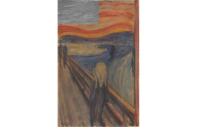 'Scream' tablosundaki 'deli' yazısı Munch'a aitmiş