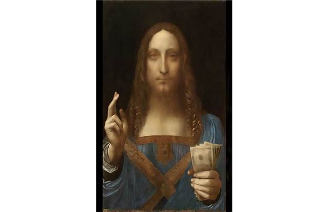 Da Vinci'nin 'Salvator Mundi'si de NFT dünyasında