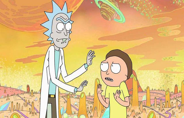 Rick ve Morty  beyazperdede