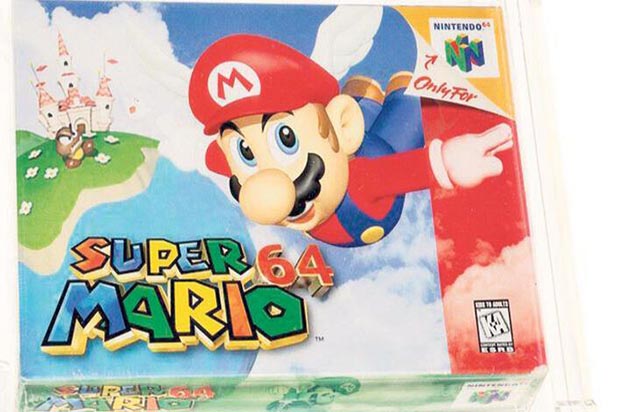 Super Mario 64 oyunu 1.5 milyon dolara satıldı