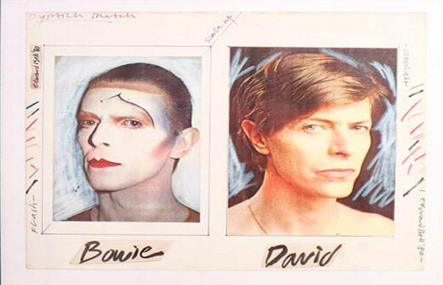 Bowie’nin albüm kapağı satışta