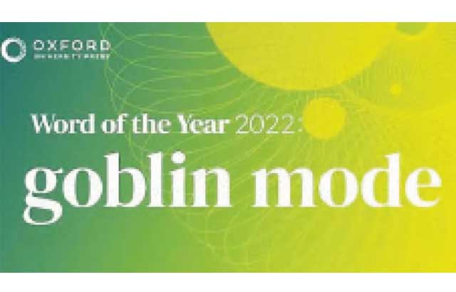 ‘Goblin mode’ açık farkla yılın sözcüğü
