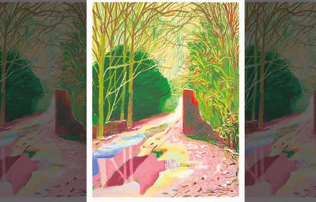 David Hockney müzayedesi başlıyor