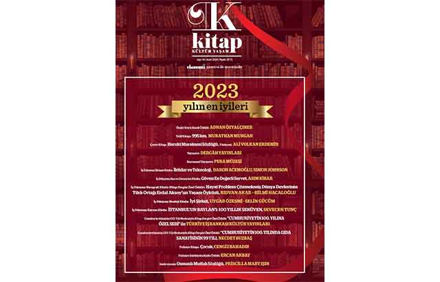 KİTAP dergisi "2023’ün en iyileri"ni seçti