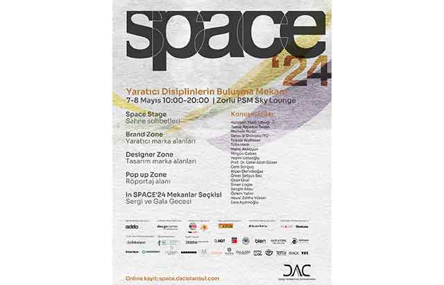 Mimarlık, sanat ve tasarım bir arada: SPACE’24’