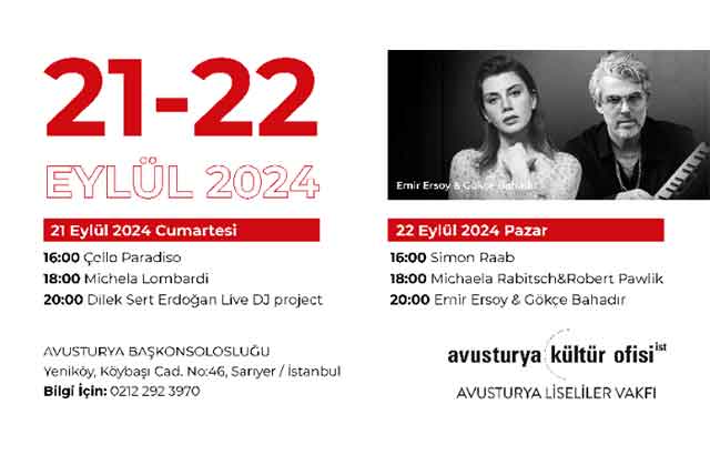 Avusturya Liseliler Vakfı 5. Müzik ve Sanat Festivali programı açıklandı