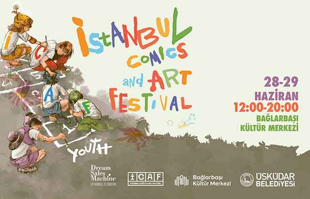 İstanbul Comics and Art Festival (ICAF) Youth Üsküdar’da