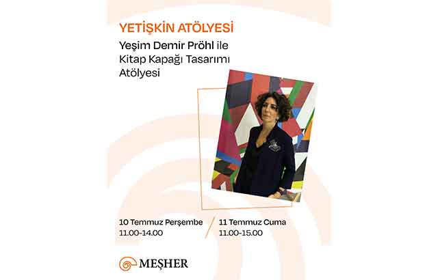 Meşher’den kitap kapağı tasarımı atölyesi