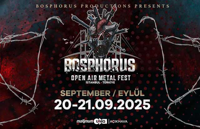 Metalin kalbi Bosphorus Open Air Metal Fest’te atacak