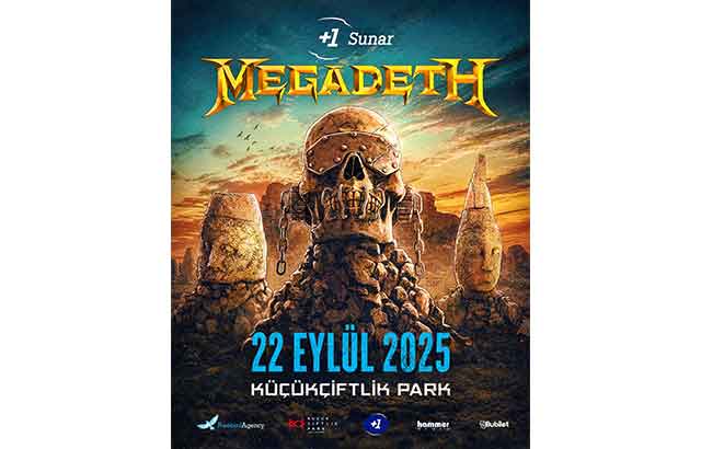 MEGADETH KüçükÇiftlik Park sahnesinde