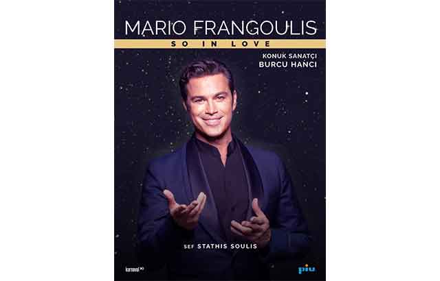 Mario Frangoulis Türkiye Turnesi’nde