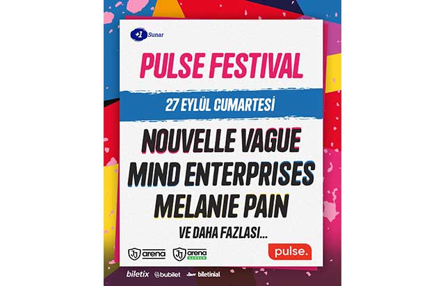 Pulse Festival 27 Eylül’de JJ Arena’da