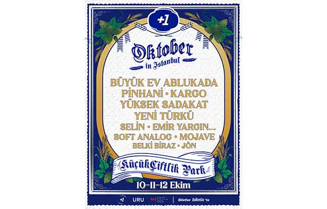 Oktober in Istanbul KüçükÇiftlik Park’ta