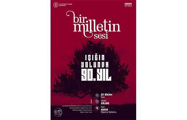 “Bir Milletin Sesi: Işığın Yolunda 90. Yıl”