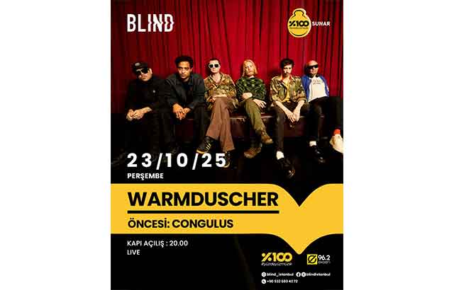 Warmduscher ilk kez İstanbul’da