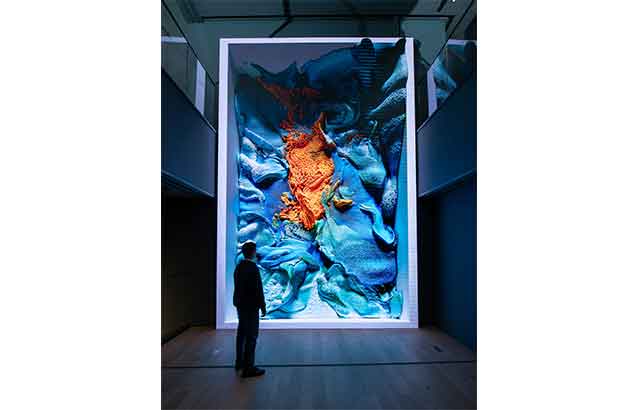 Refik Anadol Türkiye İş Bankası Resim Heykel Müzesi’nde