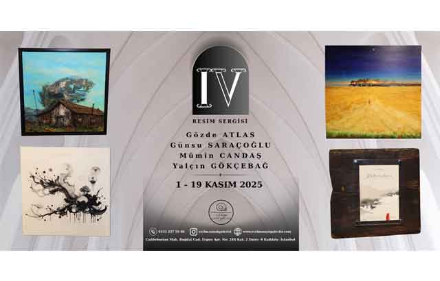Evrim Sanat Galerisi’nde "IV" sergisi