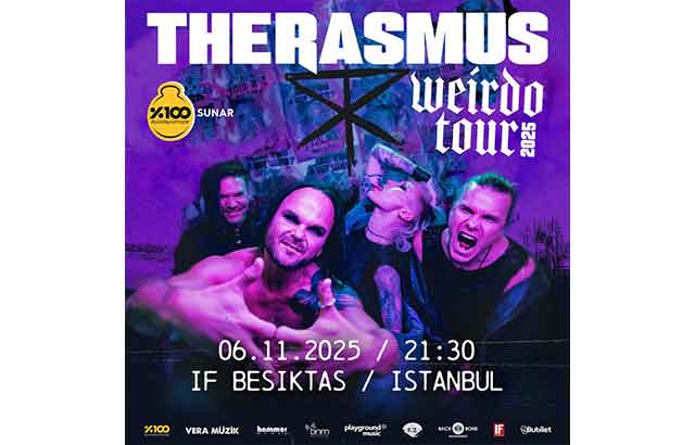 Kuzeyin melankolisi The Rasmus İstanbul’da