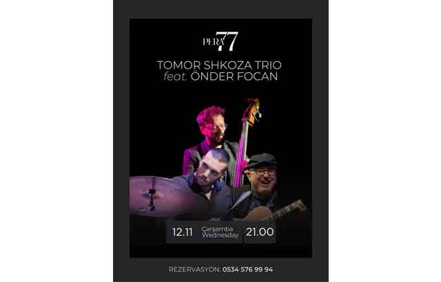 Tomor Shkoza Trio, Önder Focan ile cazın nabzını tutacak