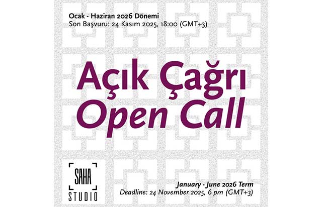SAHA Studio’dan açık çağrı