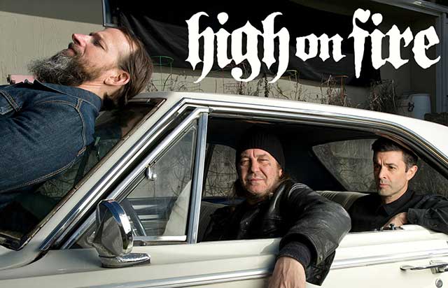 Metal fırtınası High On Fire Blind sahnesinde