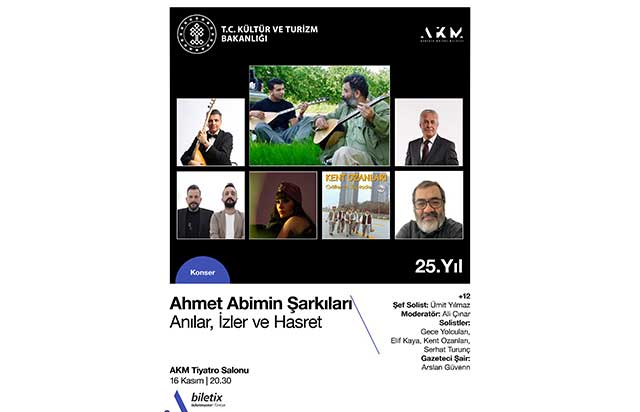 Ahmet Kaya AKM’de anılıyor