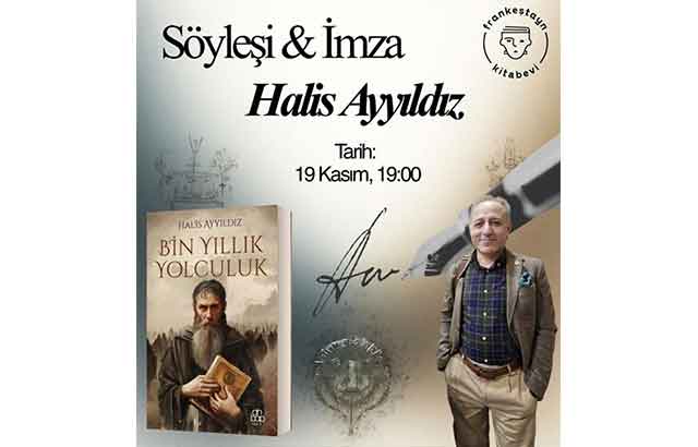 Halis Ayyıldız’dan tarih ve macera dolu bir imza günü