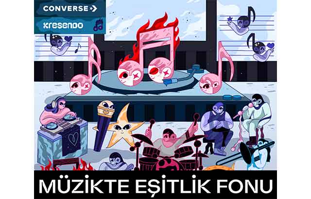 Kreşendo ve Converse’ten müziğin geleceğine eşitlik dokunuşu