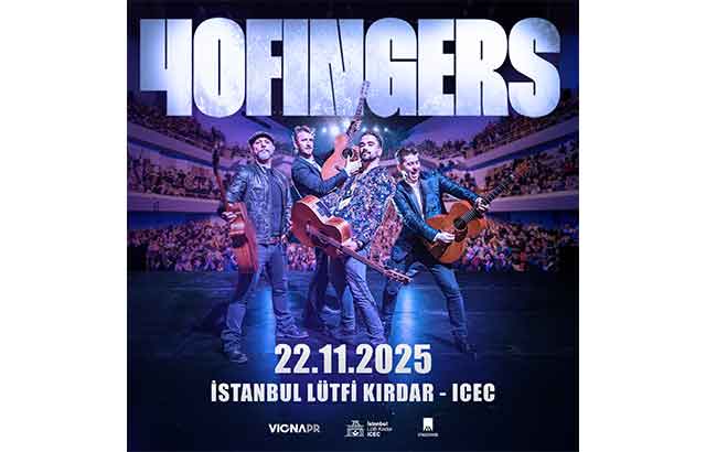 Parmakların Dansı: 40 Fingers ilk kez İstanbul’da