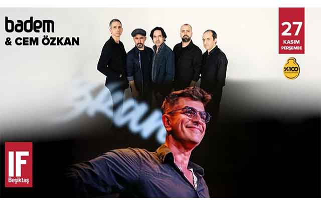 Badem ve Cem Özkan aynı sahnede