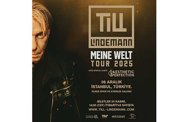 'Till Lindemann’ın 'Meine Welt' yolculuğu İstanbul’da