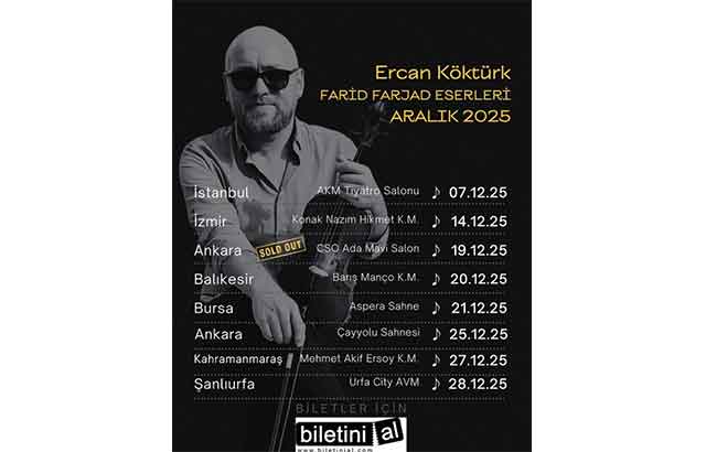 Farid Farjad’ın eserleri AKM’de