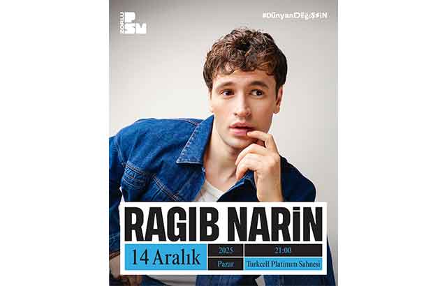 Ragıb Narin İstanbul’da ilk konserini veriyor