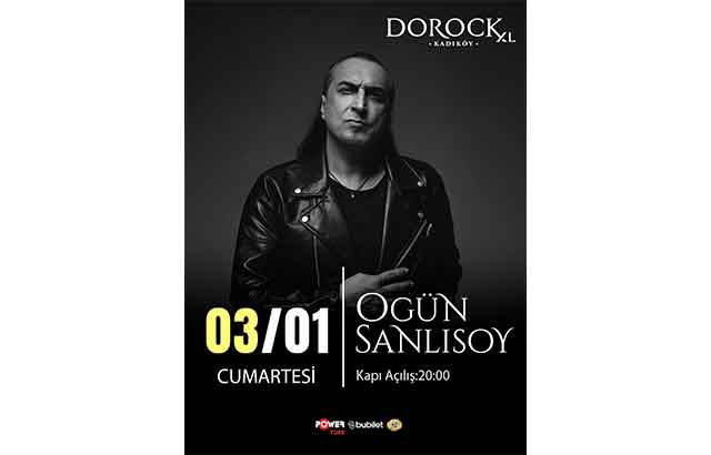 Ogün Sanlısoy, 2026’nın ilk konserinde Kadıköy’de sahneye çıkıyor