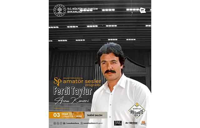 Ferdi Tayfur CSO ADA Ankara’da anılıyor