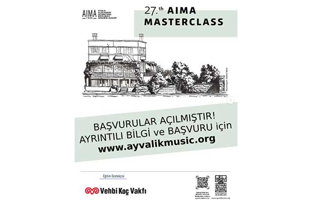 27. AIMA Masterclass başvuruları başladı