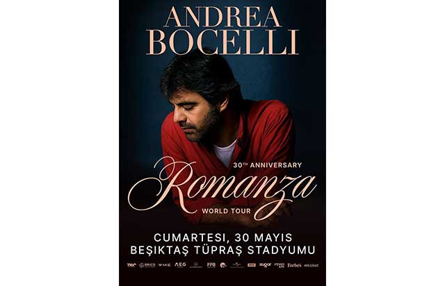 Andrea Bocelli hayranlarına mu¨jde