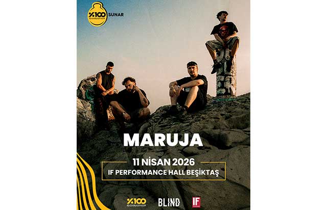 Maruja 11 Nisan’da İstanbul’da