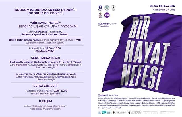 Bodrum’da 8 Mart’a özel sergi 