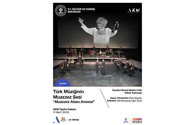 Muazzez Abacı AKM’de anılıyor