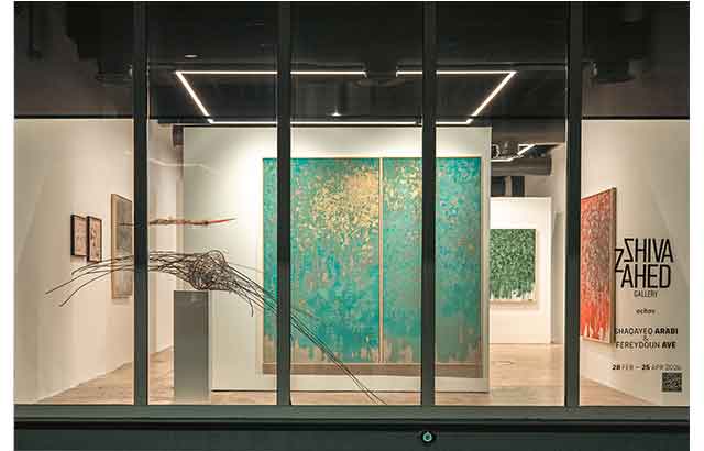 Shiva Zahed Gallery “echos” ile ziyarete açıldı
