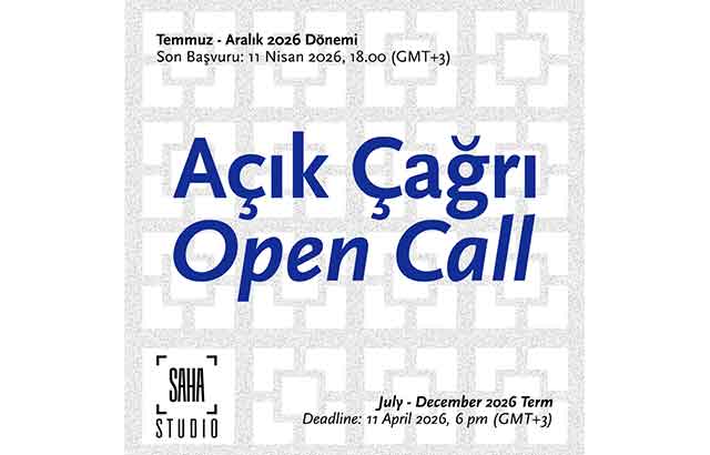 SAHA Studio’dan açık çağrı