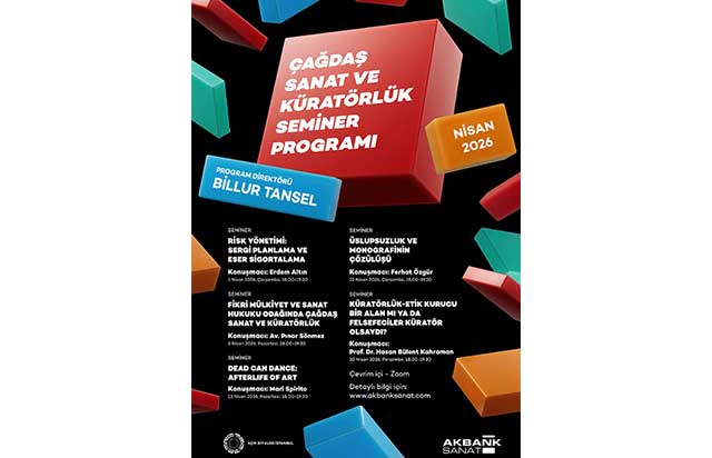 'Çağdaş Sanat ve Küratörlük' seminer programı sürüyor