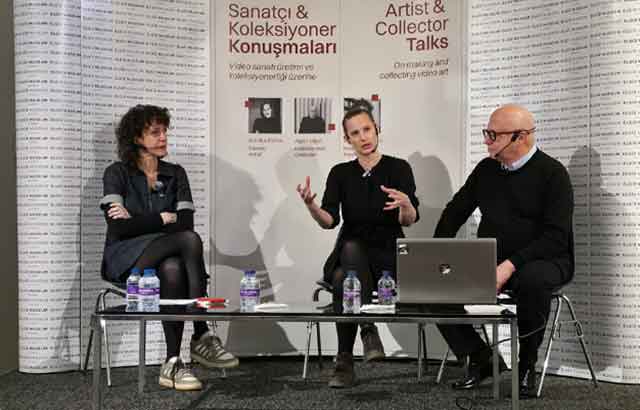 ‘Video sanatı’ gündemiyle Elgiz Müzesi’ndeydi
